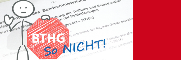 Bundesteilhabegesetz - so nicht: Nennt mich ruhig behindert, aber haltet mich nicht für blöd.