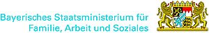 Logo: Bayerisches Staatsministerium für Familie, Arbeit und Soziales